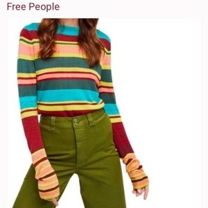 Free People Show Off Your Stripes Sweater